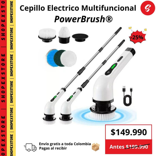 Cepillo Electrico Multifuncional PowerBrush®