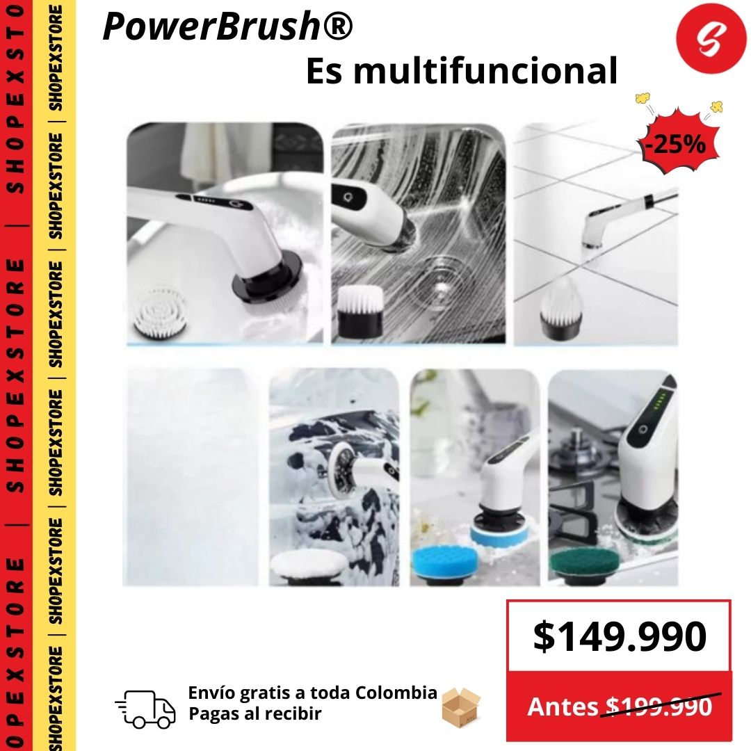 Cepillo Electrico Multifuncional PowerBrush®